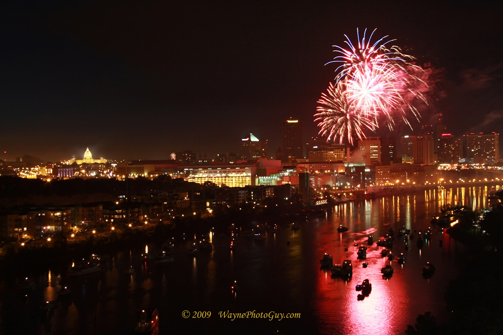 4th of July Taste of Minnesota How to photograph fireworks displays