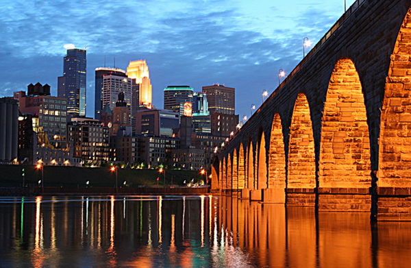 Minneapolis Stone Arch Bridge: Wayne Moran Photography