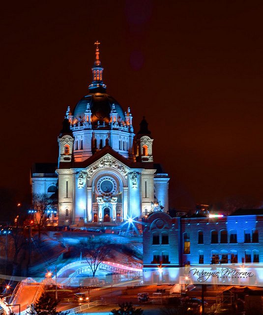 Cathedral of St Paul All Dressed Up - Red Bull Crashed Ice 2013