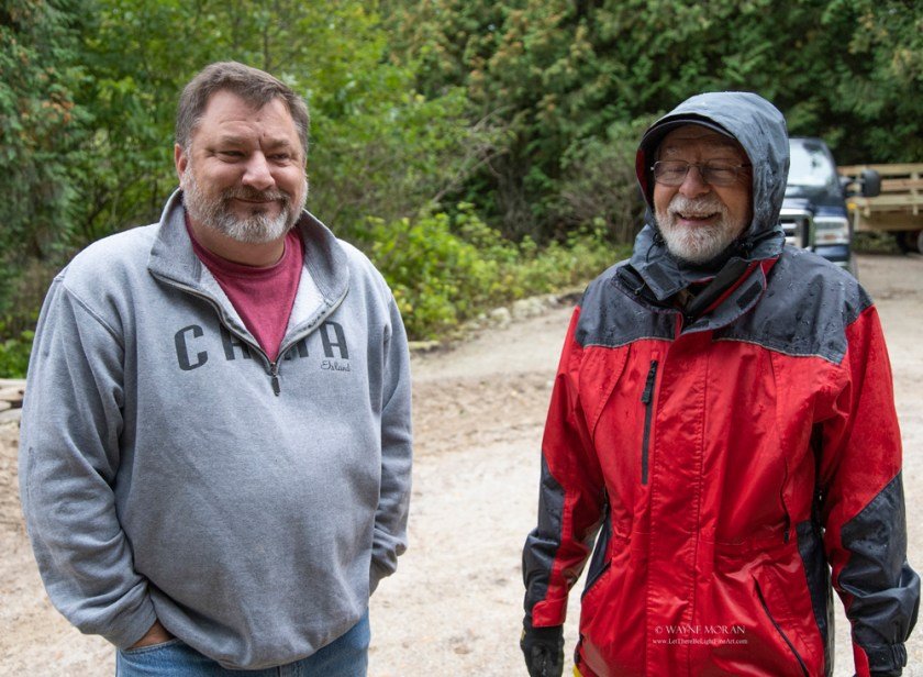 Manager and Tractor Driver Cana Island Lighthouse Door County Wisconsin 