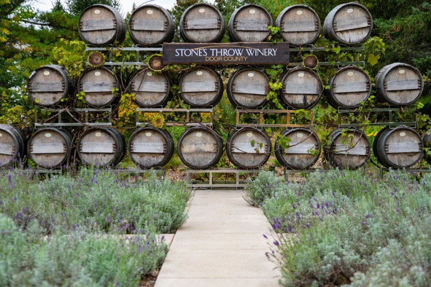 Stone's Throw Winery Door County Wisconsin