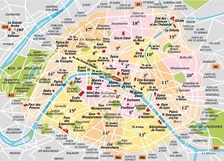 Map Of Paris
Why You Will Fall In Love With Paris France
