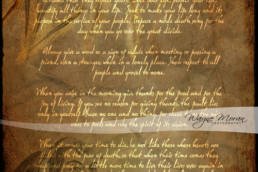 Prints Chief Tecumseh Poem