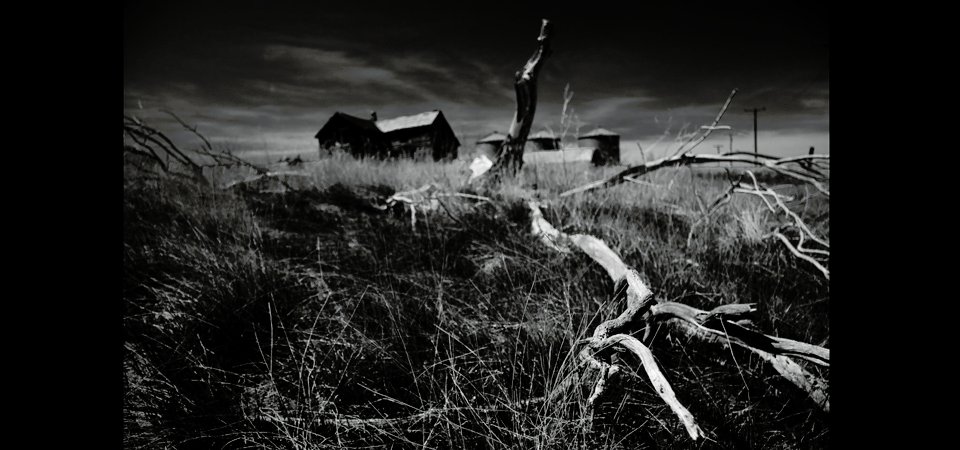 Desolation Desperation - Okaton, SD ghost town - Let There Be Light Fine Art Photography of Wayne Moran